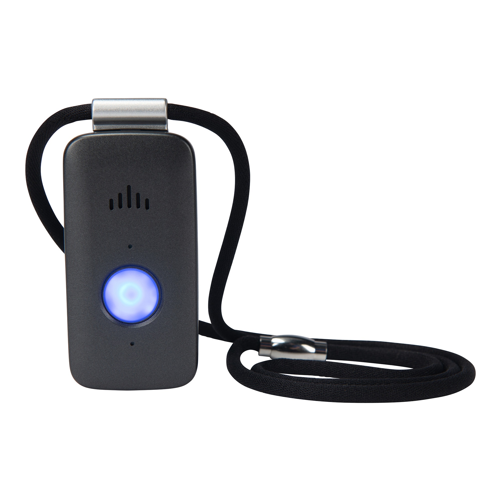 Actual black Belle X2 medical alert pendant